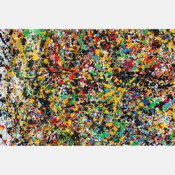 Snow Nature - Style Jackson Pollock By Juan Jose Garay, Spain,2020 (100 X 140)