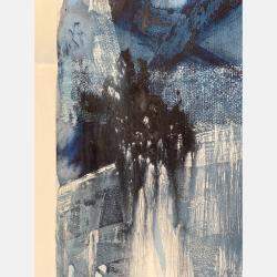 Abstract Blue And White No3 By Kathleen Rhee, Australia,2020 (76 X 51)