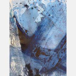 Abstract Blue And White No3 By Kathleen Rhee, Australia,2020 (76 X 51)