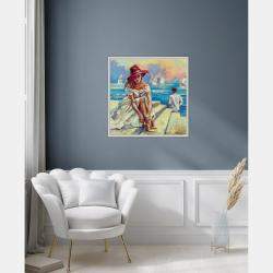 In The Colors Of Joy By Larissa Abtova, Netherlands,2023 (60 X 60)
