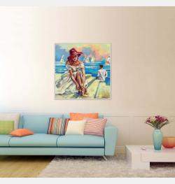 In The Colors Of Joy By Larissa Abtova, Netherlands,2023 (60 X 60)