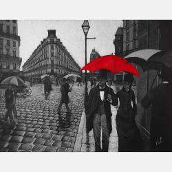Umbrella By Laurent Pichereau, France, 2023 (50 X 65)