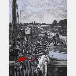 Dilemna By Laurent Pichereau, France, 2023 (65 X 50)
