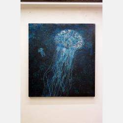 Jelly Fish NÂ°3 By Lele De Bonis, Italy,2021 (110 X 100)