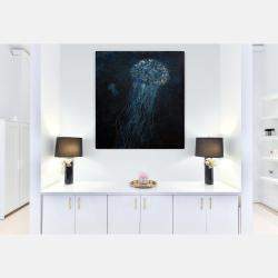 Jelly Fish NÂ°3 By Lele De Bonis, Italy,2021 (110 X 100)