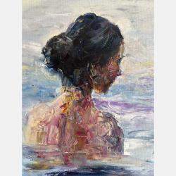 Cold Water By Liubou Sas, Belarus,2022 (60 X 50)