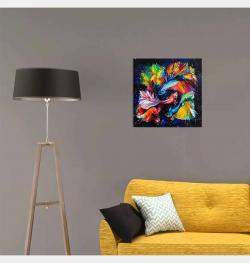 Dancing Fish By Liubov Kuptsova, Ukraine,2024 (60 X 60)