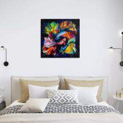 Dancing Fish By Liubov Kuptsova, Ukraine,2024 (60 X 60)