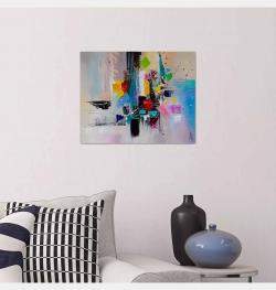 Abstract Fantasy 4 By Liubov Kuptsova, Ukraine,2023 (40 X 50)