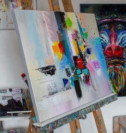 Abstract Fantasy 4 By Liubov Kuptsova, Ukraine,2023 (40 X 50)