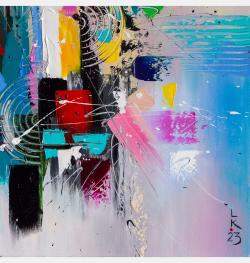 Abstract Fantasy 4 By Liubov Kuptsova, Ukraine,2023 (40 X 50)