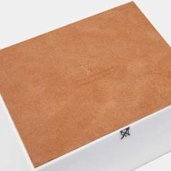 Louis Vuitton White/Gold Constellation Change Tray