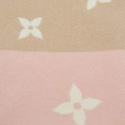 Pre Owned Louis Vuitton Multicolor Meli-Melo Plaid Wool Blanket