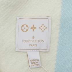 Pre Owned Louis Vuitton Multicolor Meli-Melo Plaid Wool Blanket