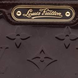 Louis Vuitton Amarante Monogram Vernis Key Pouch