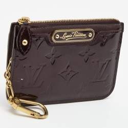 Louis Vuitton Amarante Monogram Vernis Key Pouch