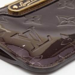 Louis Vuitton Amarante Monogram Vernis Key Pouch