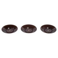 Louis Vuitton Porcelain Espresso Cup & Saucer Set Of Three