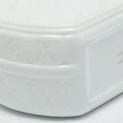 مملوكة مسبقًا Louis Vuitton Petite Boite Chapeau Vase White Monogram Porcelain