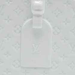 مملوكة مسبقًا Louis Vuitton Petite Boite Chapeau Vase White Monogram Porcelain