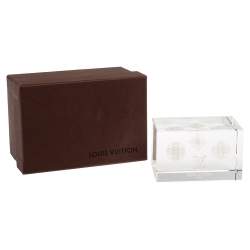 Louis Vuitton Monogram Crystal Paper Weight