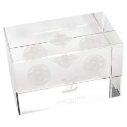 Louis Vuitton Monogram Crystal Paper Weight