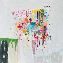 Amor Et Joie By Mam, France,2022 (90 X 90)