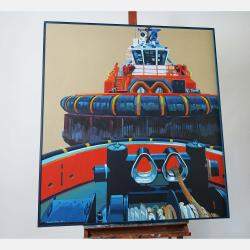 Rr Rimorchiatori Riuniti By Manuel Di Chiara, Italy,2019 (132 X 119)