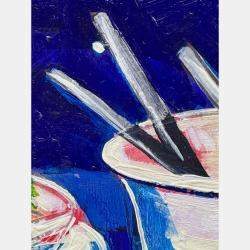 Bodegon Nocturno By Maria Burgaz, Spain,2020 (30 X 42)