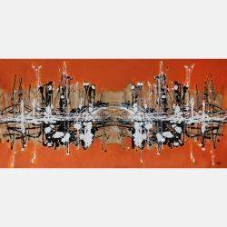 Orange 5 By Maria Moretti, Germany,2022 (100 X 200)