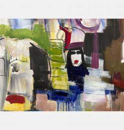 Les Annees Yay-Yay By Marie Manon Corbeil, Canada,2023 (96.52 X 147.32)