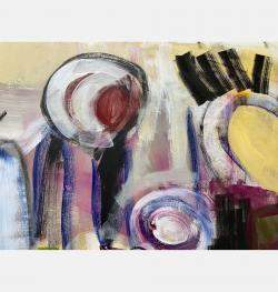 Les Annees Yay-Yay By Marie Manon Corbeil, Canada,2023 (96.52 X 147.32)