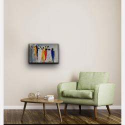 Foule Abstraite By Marie Rouach, Israel,2024 (40 X 60)
