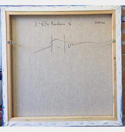 L'Ete Radieux 4 By Michel Saint-Luc, France,2022 (50 X 50)