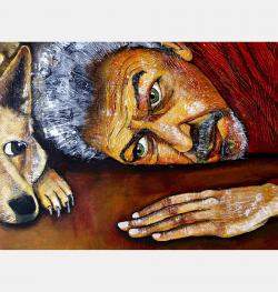 Just The Two Of Us By Mikhail Baranovskiy, Israel,2024 (90 X 90)