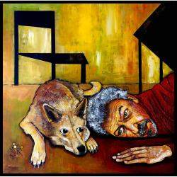 Just The Two Of Us By Mikhail Baranovskiy, Israel,2024 (90 X 90)