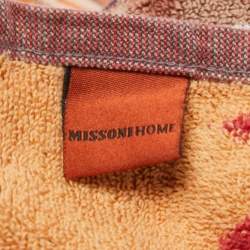 Missoni Home Multicolor Chevron Terry Cotton Bath Towel  