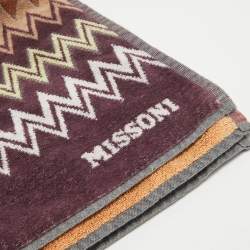 Missoni Home Multicolor Chevron Terry Cotton Bath Towel  