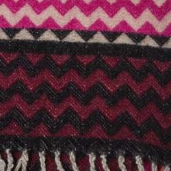 Missoni Home Multicolor Wool Blend Humbert Chevron Throw