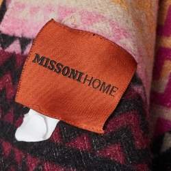 Missoni Home Multicolor Wool Blend Humbert Chevron Throw