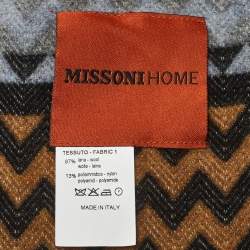 Missoni Home Multicolor Zig Zag Humbert Wool Throw