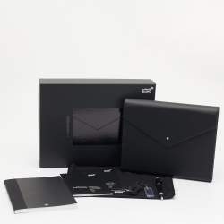 Montblanc Black Leather Urban Spirit Augmented Paper Set