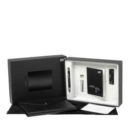 Montblanc Black Leather Augmented Paper Set