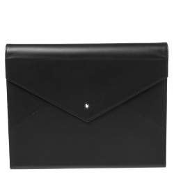 Montblanc Black Leather Augmented Paper Set