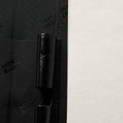Montblanc Black Leather Large Meisterstuck Notebook Holder