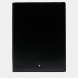 Montblanc Black Leather Large Meisterstuck Notebook Holder