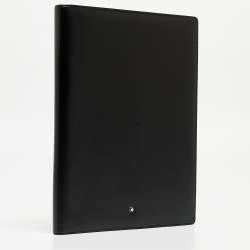 Montblanc Black Leather Large Meisterstuck Notebook Holder