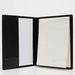 Montblanc Black Leather Large Meisterstuck Notebook Holder