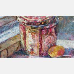 The Sun In My House.Still Life With  A Tin Box. By Nadezda Stupina, Norway,2020 (59 X 84)