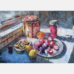 The Sun In My House.Still Life With  A Tin Box. By Nadezda Stupina, Norway,2020 (59 X 84)